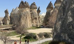 Tatilciler Kapadokya'da alışılmışın dışında yoğunluk oluşturdu