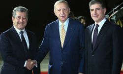 Cumhurbaşkanı Erdoğan Erbil'e geldi