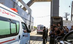 REFAH - İsrail saldırısında ölen WCK personelinin cenazeleri Refah Sınır Kapısından çıkartıldı (2)