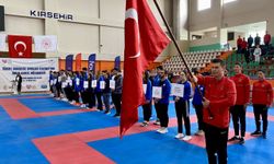 ÜNİLİG Karate Türkiye Şampiyonası, Kırşehir'de başladı