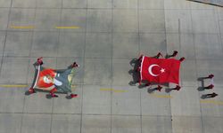 Atletlerin Ankara'ya taşıyacağı "Ata toprağı" Türkiye'ye ulaştı