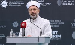 Diyanet İşleri Başkanı Erbaş Ümraniye'de Kur'an kursu açılışına katıldı
