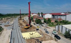 Hızlı Tren Projesi'nin Edirne kent merkezi çalışmaları gelecek ay tamamlanacak