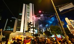 İsrail'in İstanbul Başkonsolosluğu önünde Gazze protestosu