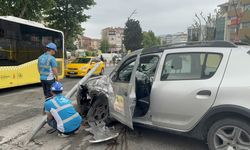 Kartal'daki trafik kazasında bir kişi yaralandı