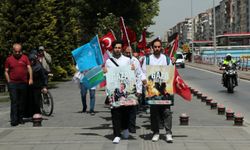 İsrail'i protesto için gerçekleştirilen "sessiz yürüyüş" 27. haftasında