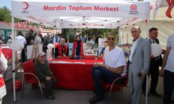 Mardin'de "Birbirimize candan bağlıyız" sloganı ile kan bağışı kampanyası düzenlendi