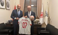 TFF Engelliler Koordinasyon Kurulu Başkanı Gürsoy, Mevlüt Çavuşoğlu'nu ziyaret etti