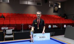 Türkiye 3 Bant Bilardo Şampiyonası A kategorisi 1. etap müsabakaları tamamlandı