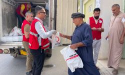 Türk Kızılay, Kerkük kentindeki ihtiyaç sahiplerine kurban eti dağıttı