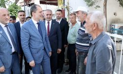Yeniden Refah Partisi Genel Başkanı Erbakan, Sakarya'da ziyaretlerde bulundu