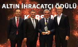 Karsan İhracat Şampiyonları Ödülleri'nde altın plaket aldı