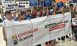 Afyonkarahisar'da İsrail'in Gazze'ye yönelik saldırıları protesto edildi