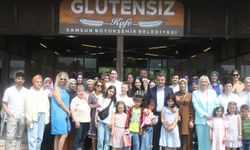 AK Parti'li Karaaslan, Samsun'da glütensiz ürünlerin yer alacağı kafenin açılışını yaptı:
