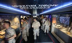 Çanakkale Savaşları Mobil Müzesi Siirt'te ziyarete açıldı