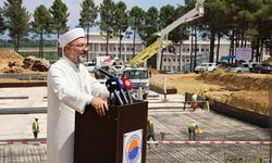 Diyanet İşleri Başkanı Erbaş, Sinop'ta cami temel atma törenine katıldı: