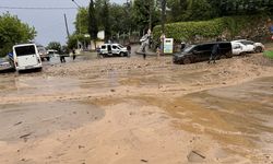 Bursa'da sağanak ve dolu etkili oldu