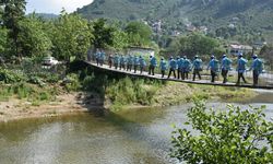 Ordu'da aşırı yağışta kaybolan kişiyi kurtarma tatbikatı yapıldı