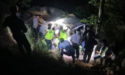 Siirt'te uçuruma devrilen aracın sürücüsü yaralandı