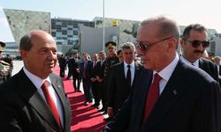 Cumhurbaşkanı Erdoğan KKTC'ye geldi