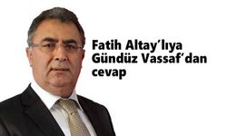 Fatih Altay’lıya Gündüz Vassaf’dan cevap