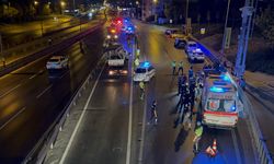 Küçükçekmece’deki trafik kazasında 1’i ağır 5 kişi yaralandı