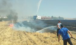 Siirt'te çıkan arazi yangını söndürüldü