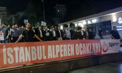 Alperen Ocakları İstanbul İl Başkanlığı, polis memuru Şeyda Yılmaz'ın şehit edilmesini protesto etti