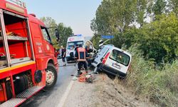 Çanakkale'de köprü korkuluklarına çarpan araçtaki 1 kişi yaşamını yitirdi