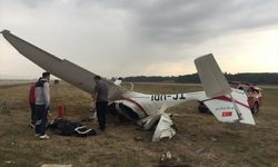 GÜNCELLEME - Bursa'da eğitim uçağının düşmesi sonucu iki pilot öldü