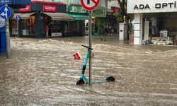 Uşak'ta sağanak etkili oldu