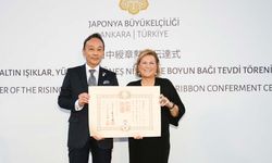 Güler Sabancı'ya, Japonya'dan "Altın Işıklar Nişanı"na layık görüldü