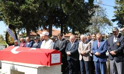 Kore gazisinin cenazesi Edirne'de toprağa verildi