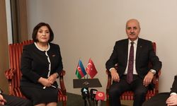 TBMM Başkanı Kurtulmuş, Azerbaycan Milli Meclis Başkanı Gafarova ile görüştü