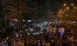 Diyarbakır, Siirt, Şırnak ve Mardin'de İsrail'in Filistin'e yönelik saldırıları protesto edildi