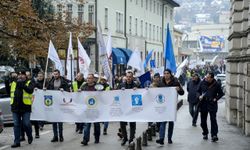 Bosna Hersek'te sendikalardan "maaş zammı" protestosu