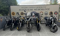 İstanbul'da 9 ayrı ilçeden motosiklet çalan 5 şüpheli tutuklandı