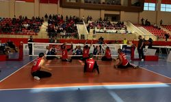 Oturarak Voleybol Avrupa Şampiyonası B Kategorisi mücadelesi Burdur'da başladı