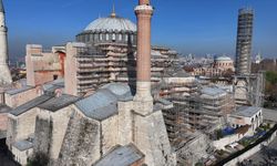 Ayasofya-i Kebir Cami-i Şerifi'nin kubbesi restorasyon için sökülecek