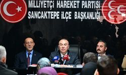 MHP Genel Başkan Yardımcısı Yönter, partisinin Sancaktepe ilçe başkanlığında konuştu: