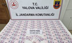 Yalova'da sahte 20 bin 800 lira ile yakalanan 2 zanlı tutuklandı