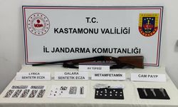 Kastamonu'da uyuşturucu operasyonunda 5 zanlı yakalandı