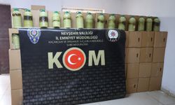 Nevşehir'de 5 bin 370 litre sahte zeytinyağı ele geçirildi