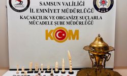 Samsun'da tarihi eser kaçakçılığı operasyonunda 1 kişi yakalandı