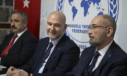 TBMM İçişleri Komisyonu Başkanı Soylu, Anadolu Yayıncılar Federasyonunda soruları yanıtladı: