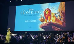 "The Lion King" filmi orkestra eşliğinde sanatseverlerle buluştu