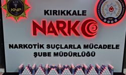 Kırıkkale'de kargo aracında 52,5 kilogram sentetik uyuşturucu ele geçirildi