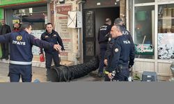 Aydın'da çıkan baca yangını söndürüldü