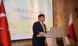 Katar'daki büyükelçiler, Türkiye'nin Doha Büyükelçiliğince düzenlenen iftarda buluştu