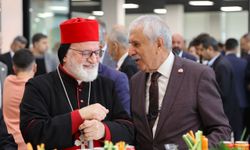 Mardin'de farklı dine mensup vatandaşlar bayramlaşma programında buluştu